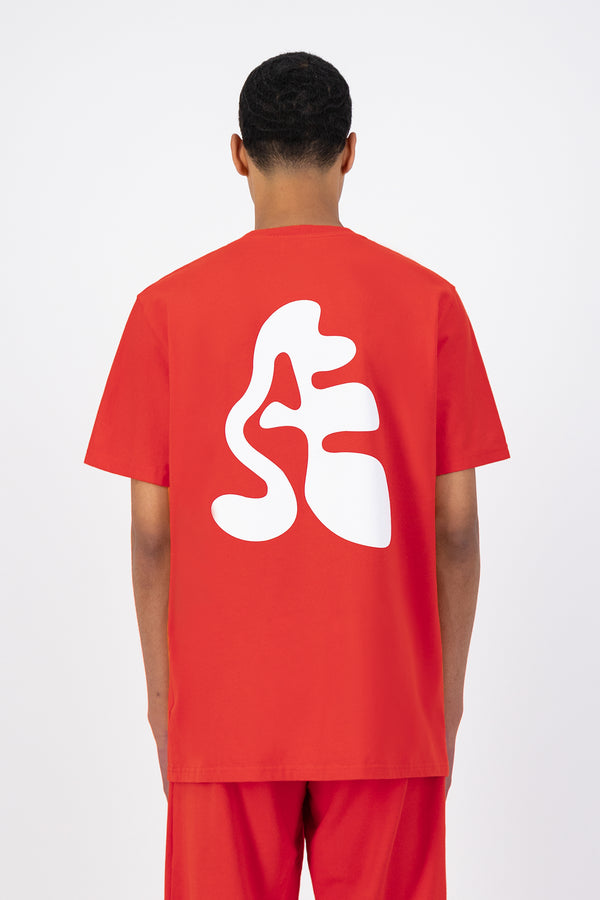 Tzara A Back T-shirt - Red