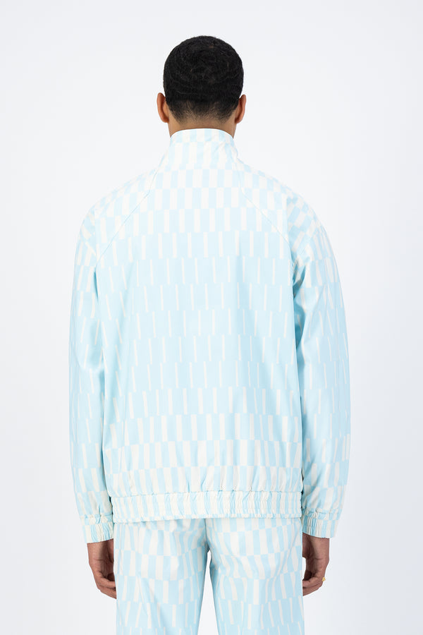 Jo Jacket - Light Blue/Cream
