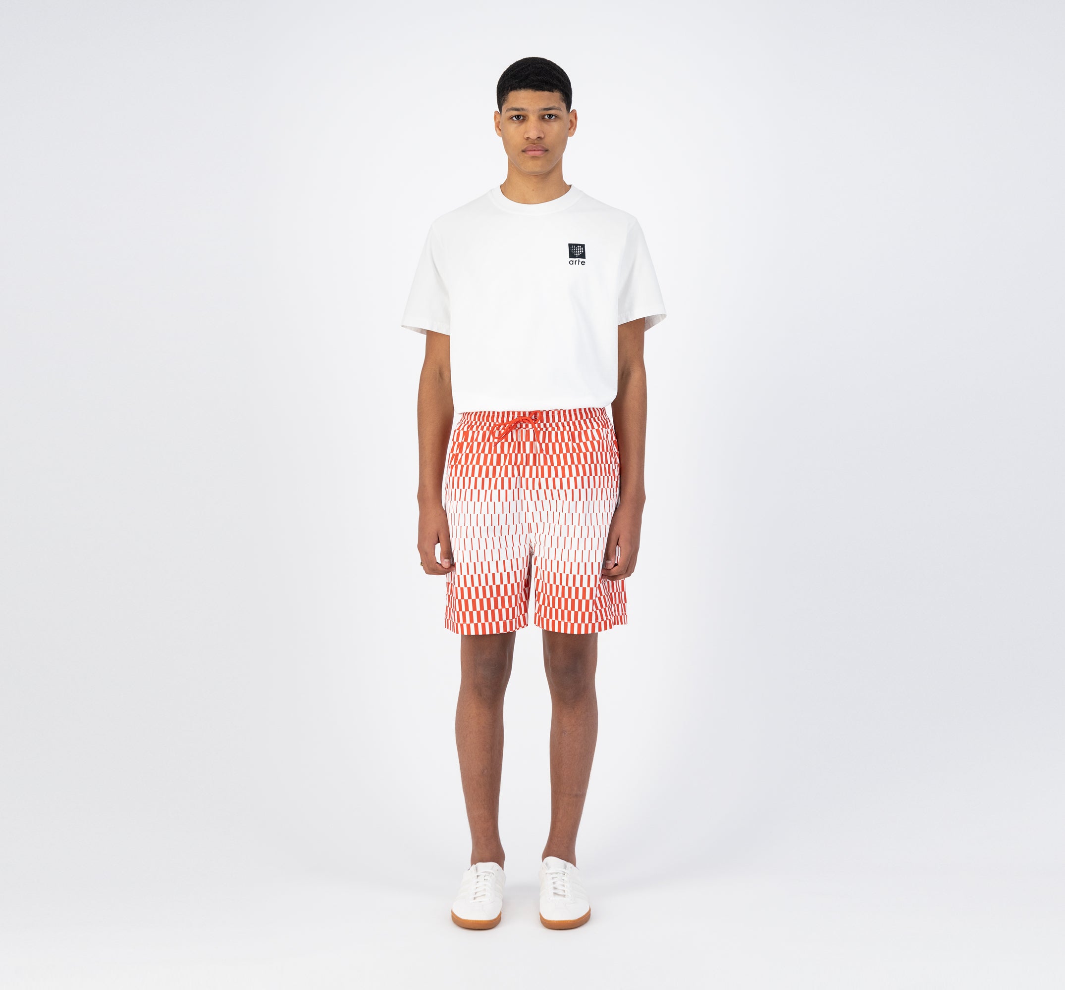 Soto Retan Shorts - Red/White