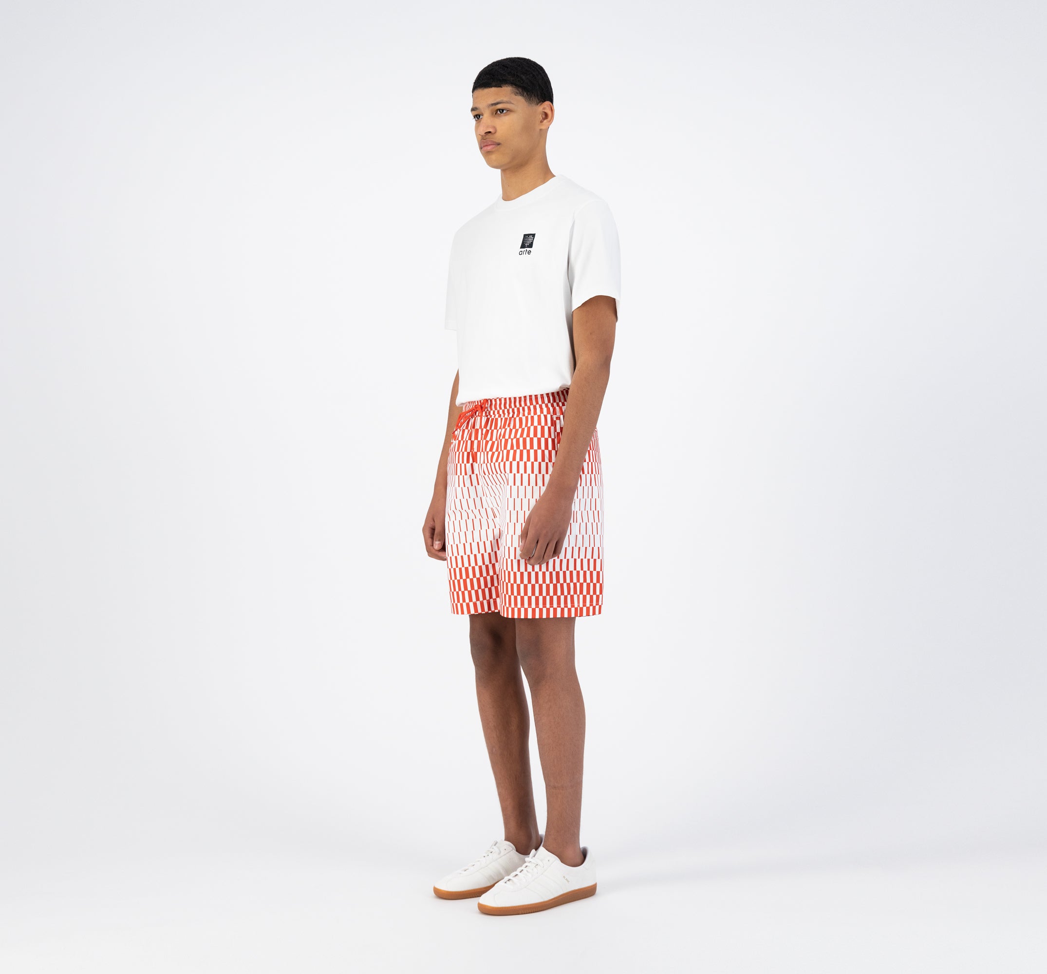 Soto Retan Shorts - Red/White