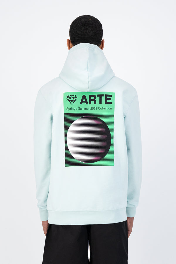 Hulton Back Ciclo Hoodie - Skylight
