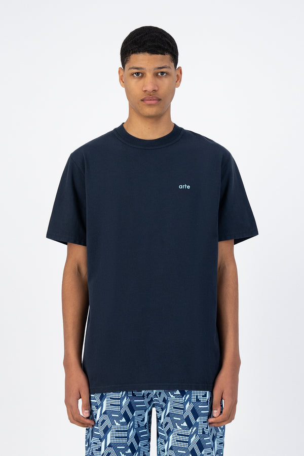 Tzara Back SS22 T-shirt - Navy