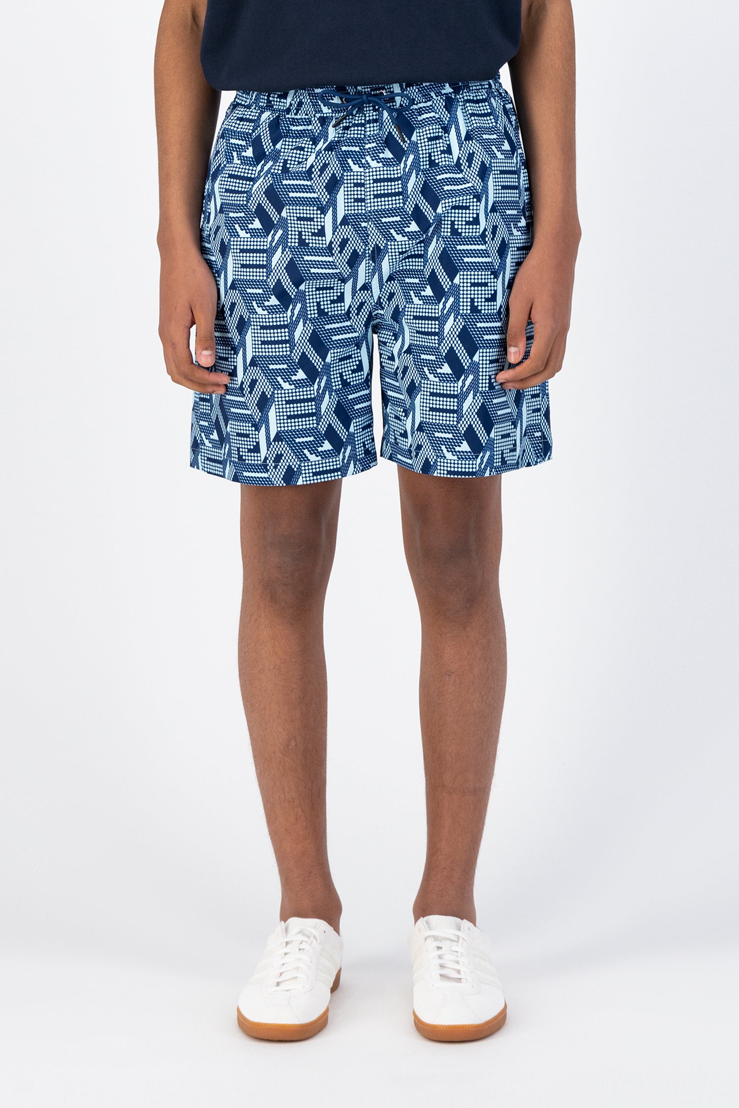 Soto Allover Short - Blue/Dark Blue