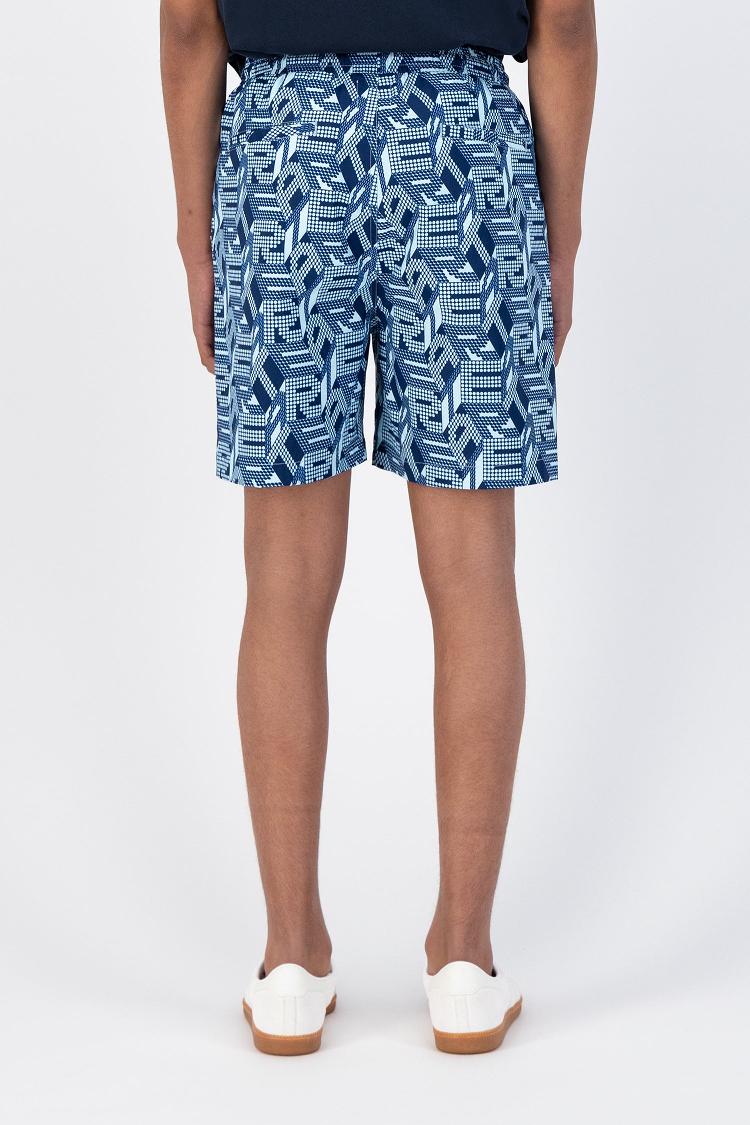 Soto Allover Short - Blue/Dark Blue