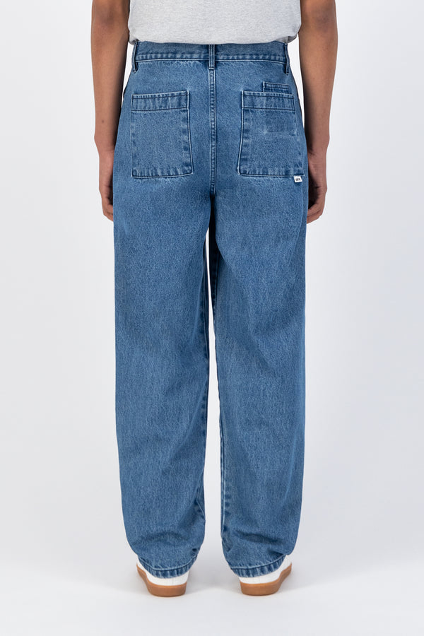 Porter Pants - Denim (Light Bleach)