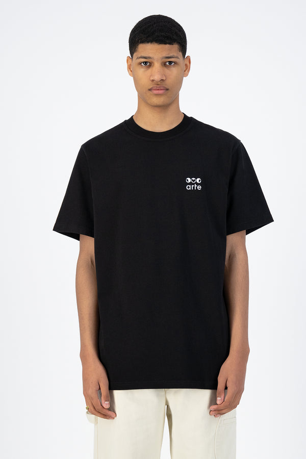 Tzara Triple T-shirt - Black