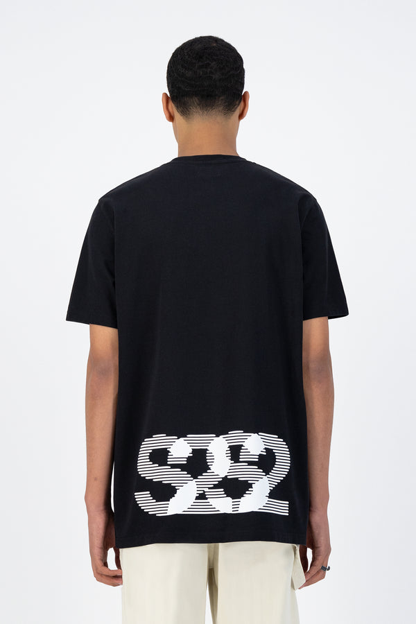 Tzara Back SS22 T-shirt - Black