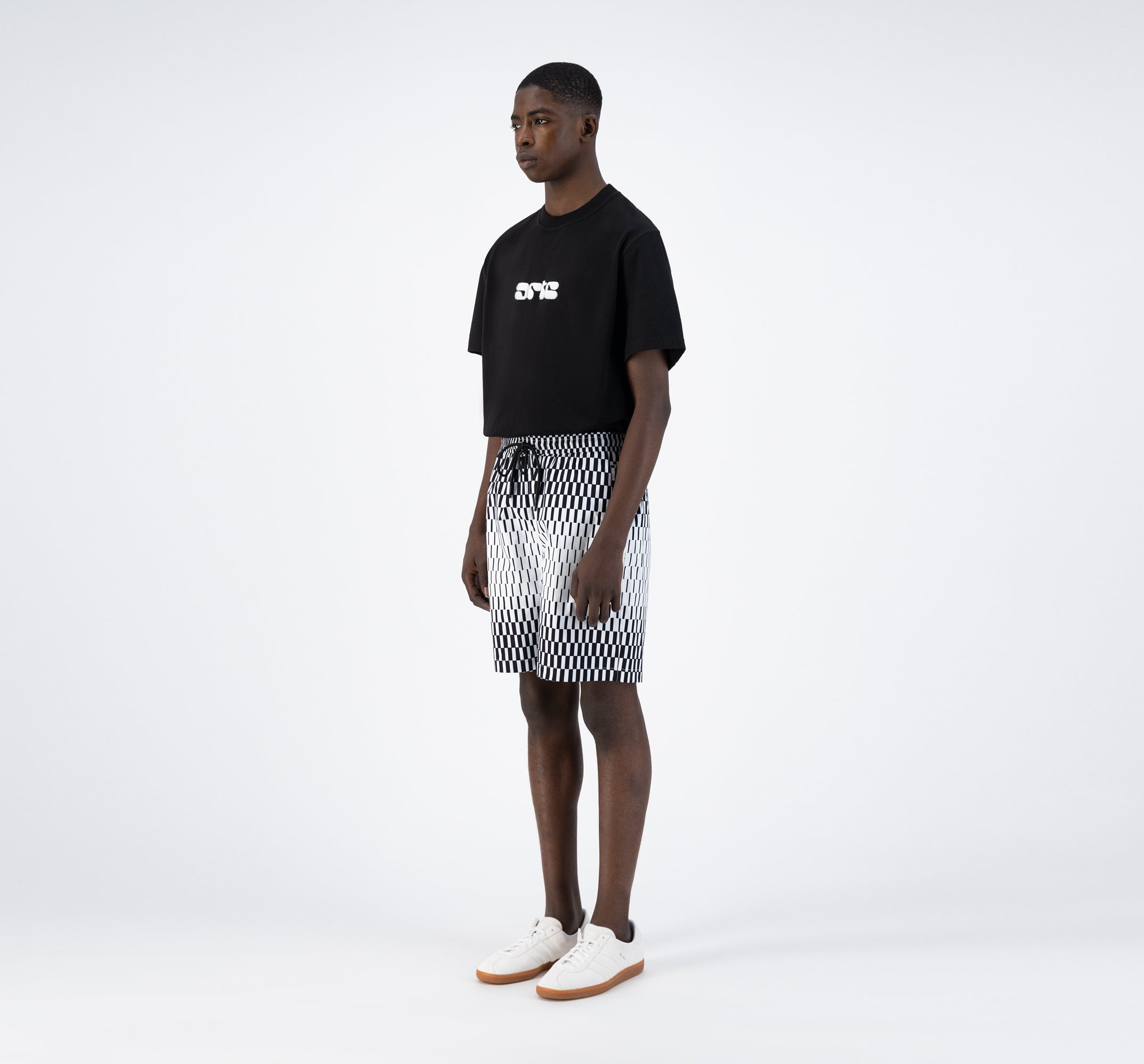 Soto Retan Shorts - Black/White