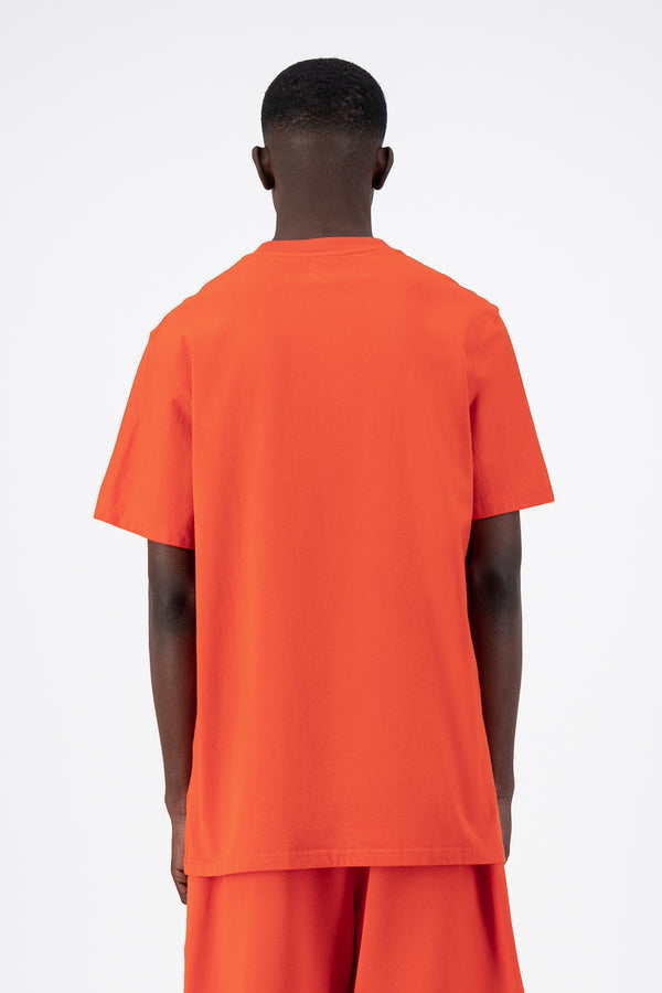 Tzara Line Logo T-shirt - Red