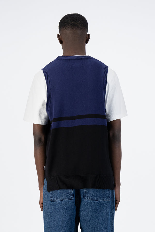 Karl Meio Knit - Black/Navy