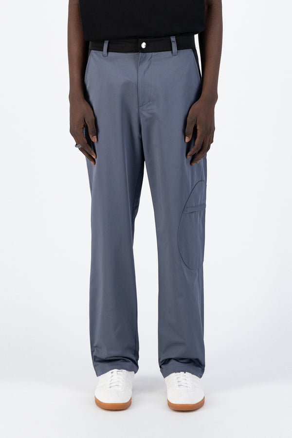 Julio Multi Pants - Blue/Black