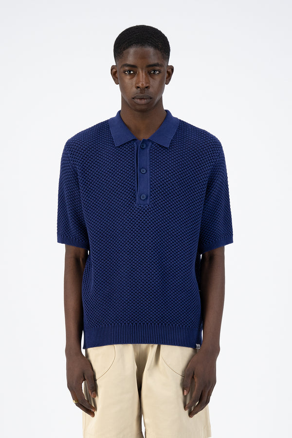 Kiewic Knit Polo - Navy