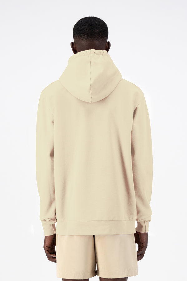 Hulton Heart Hoodie - Cream