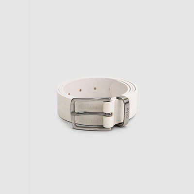 Ceinture imprimée en aulne - Crème/bleu de lac