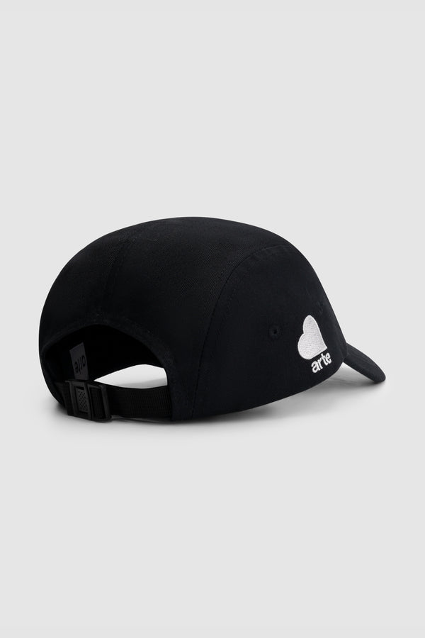 Cane Heart Cap - Black