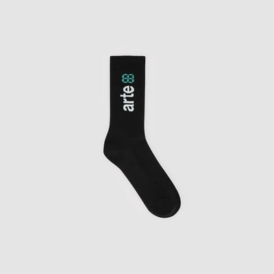 Chaussettes Arte SS23 Logo - Noir