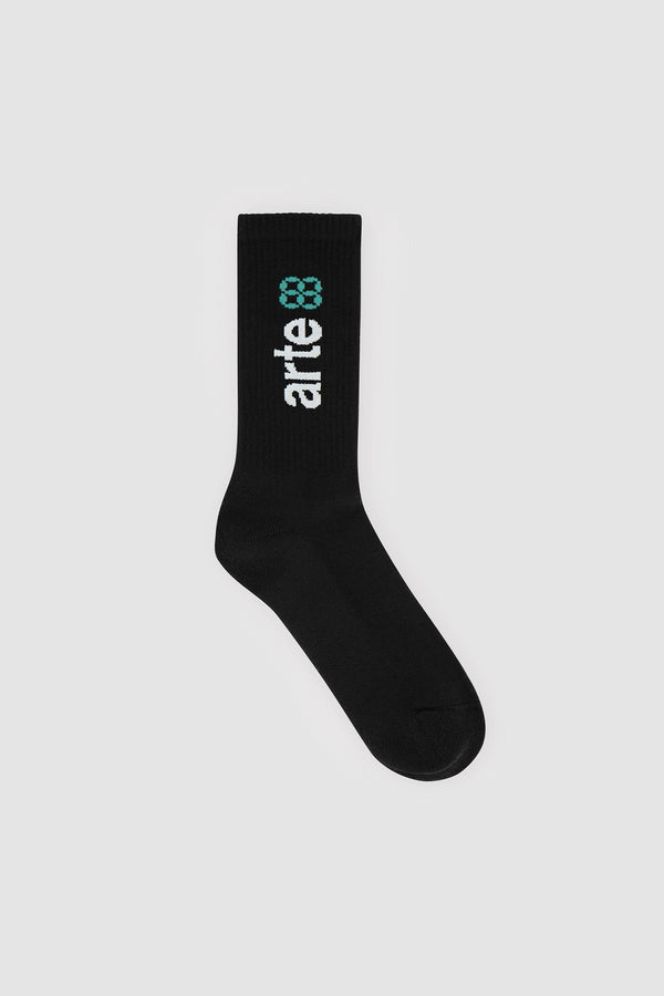 Arte SS23 Logo Socks - Black