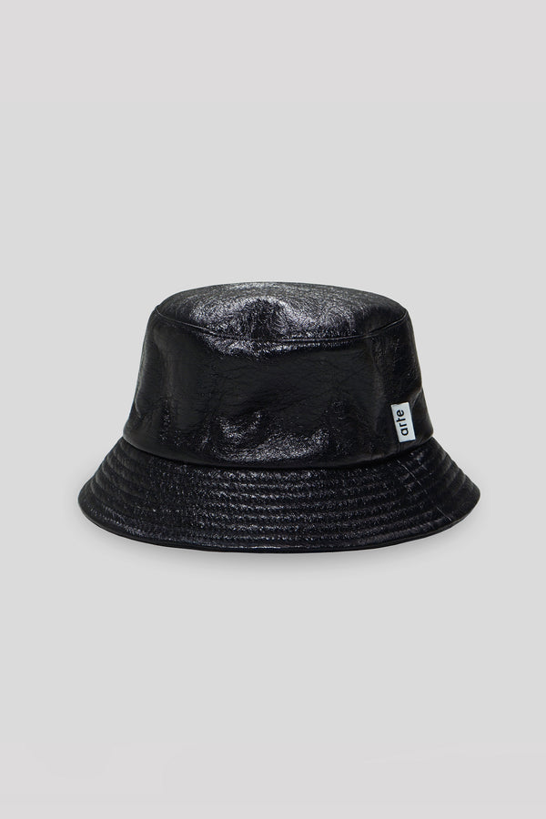 Breton Patent Buckethat - Black - Arte Antwerp