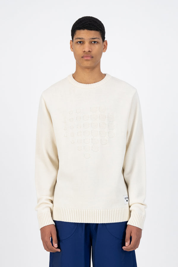 Kewo Heart Knit - Cream