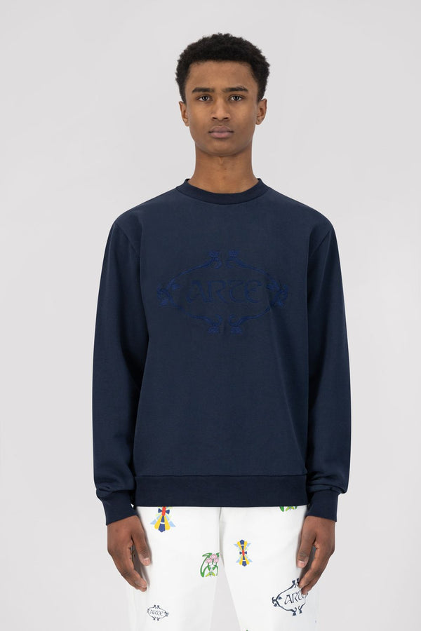 Castel Logo Orna sweater - Navy