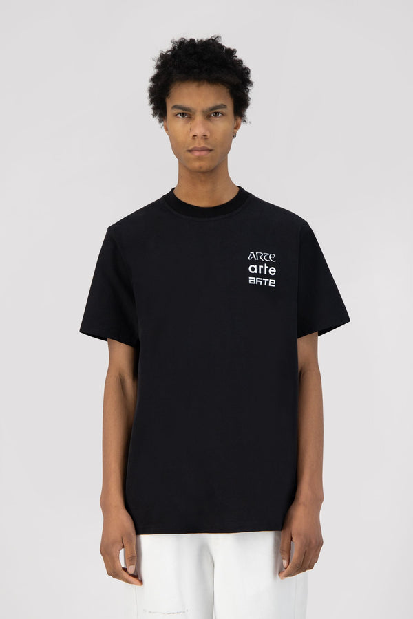Tissot Multi Logo T-shirt - Black
