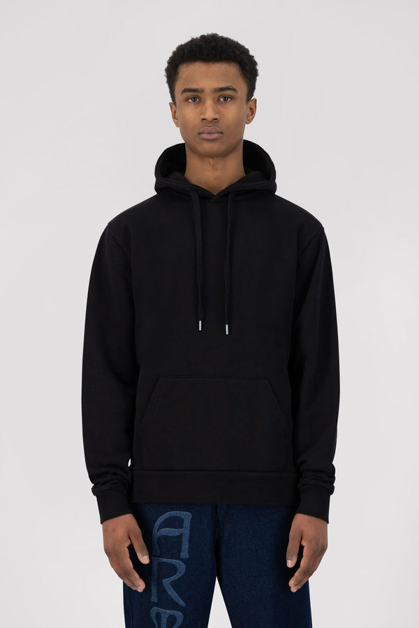 Horta Back Dahlia Hoodie - Black