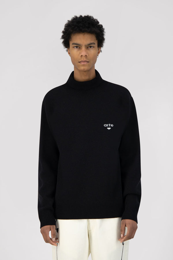 Kole Knitwear Sweater - Black