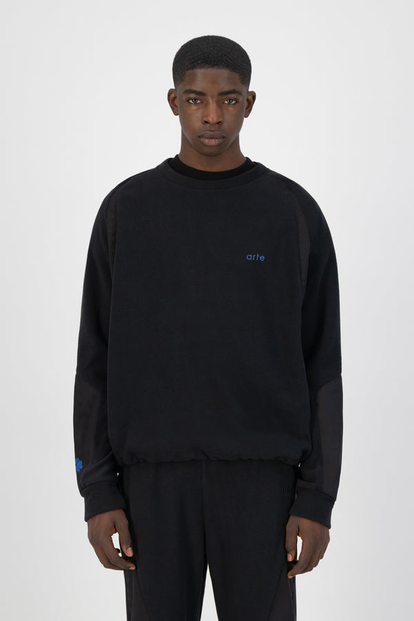 Cadi Crewneck Sweater - Black
