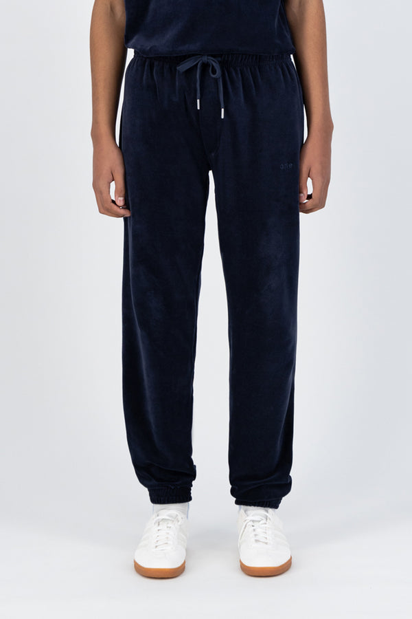 Chasen Velvet Pants - Navy